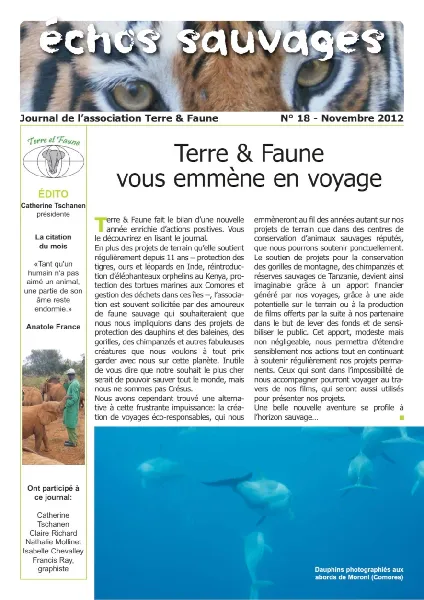 Echos Sauvages 18